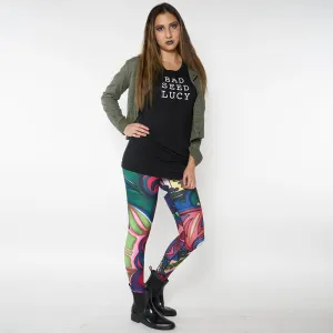 Wearable Art Leggings : Transported