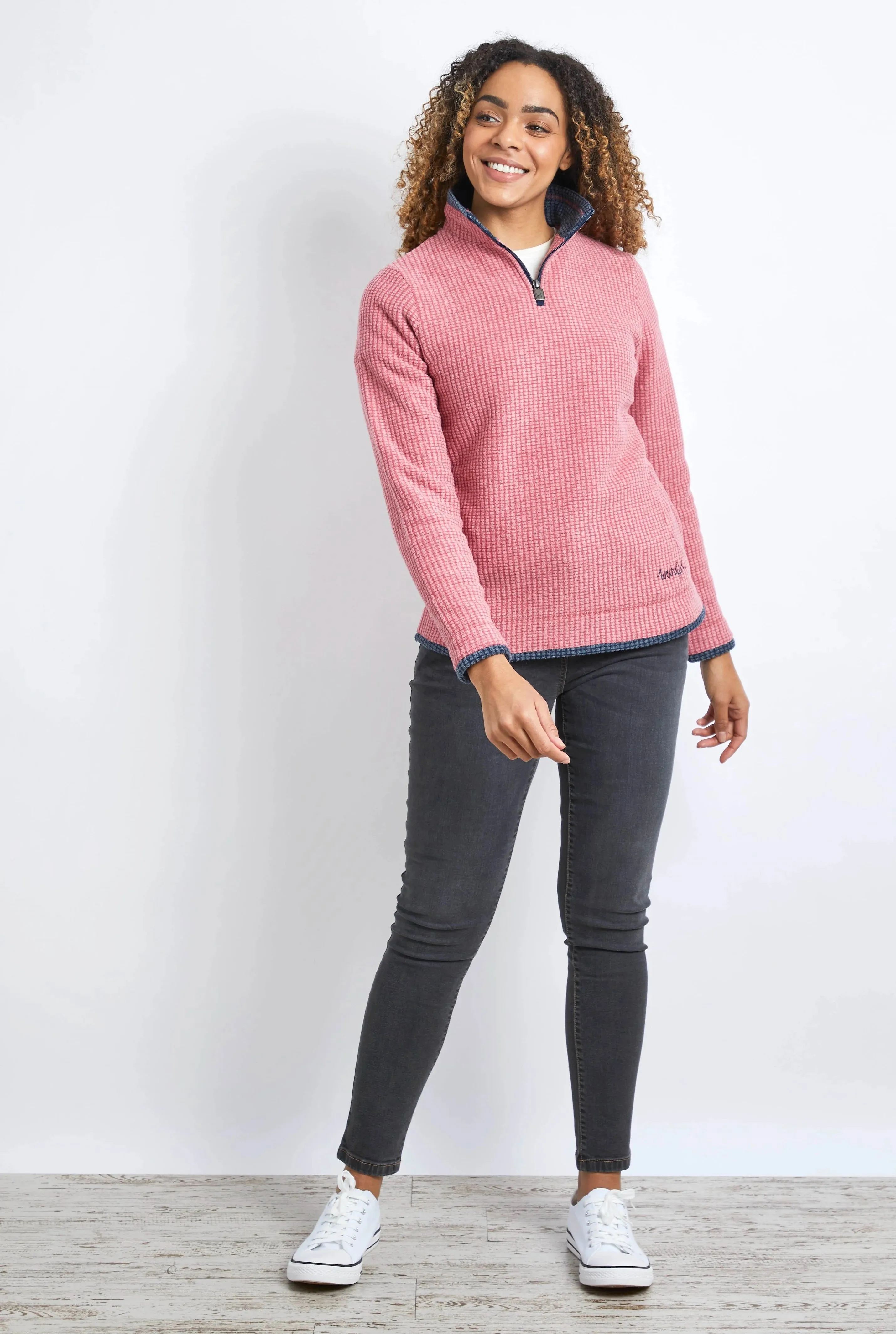 Weird Fish Beyonce 1/4 Zip Fleece