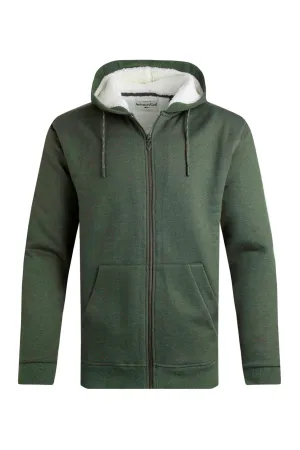 Weird Fish Camborne Borg Lined Full Zip Hoodie