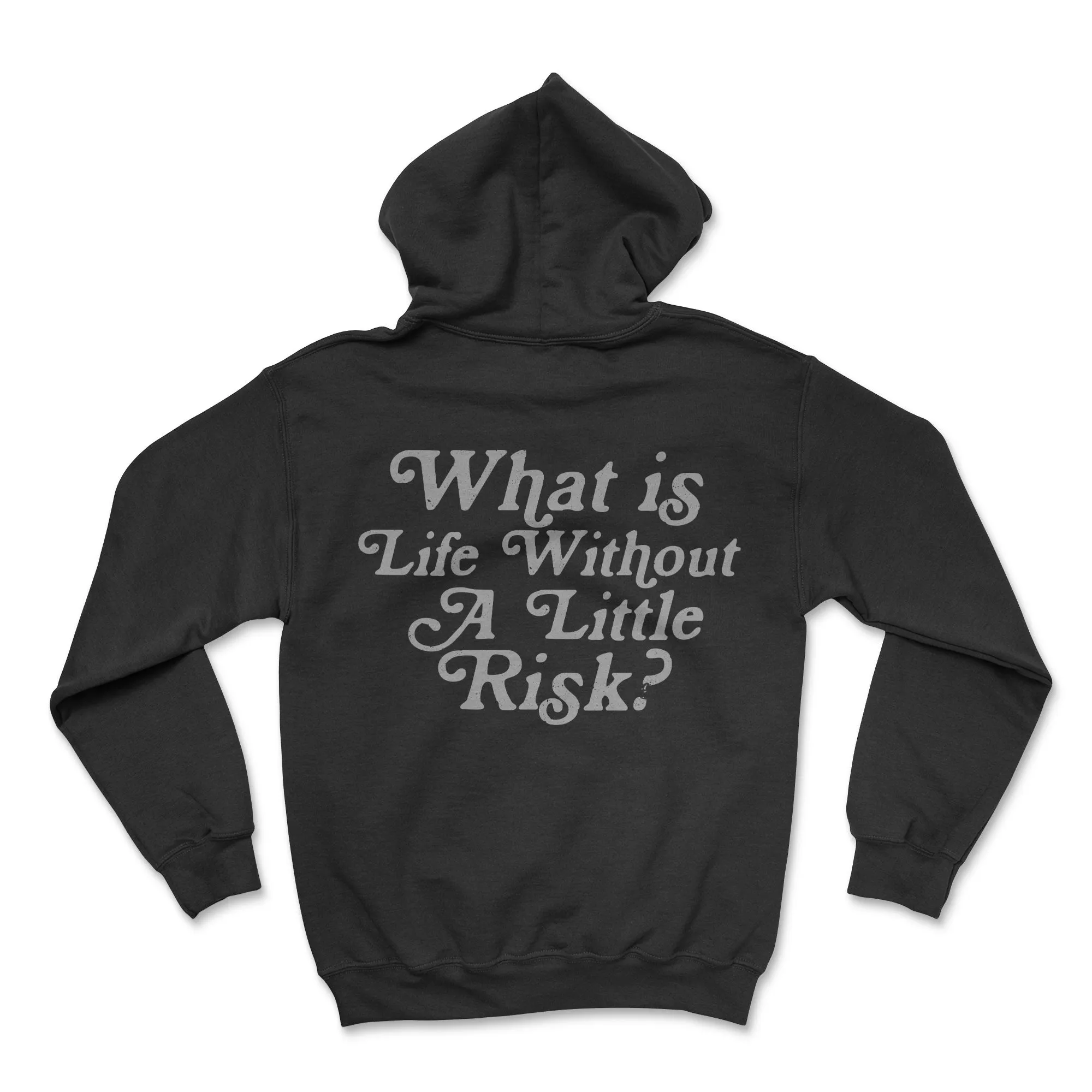 What's Life Without A Little Risk Graphic Hoodie