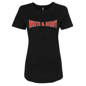 White & Nerdy T-Shirt - Women's