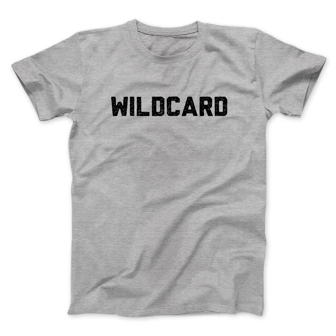 Wildcard Funny Men/Unisex T-Shirt