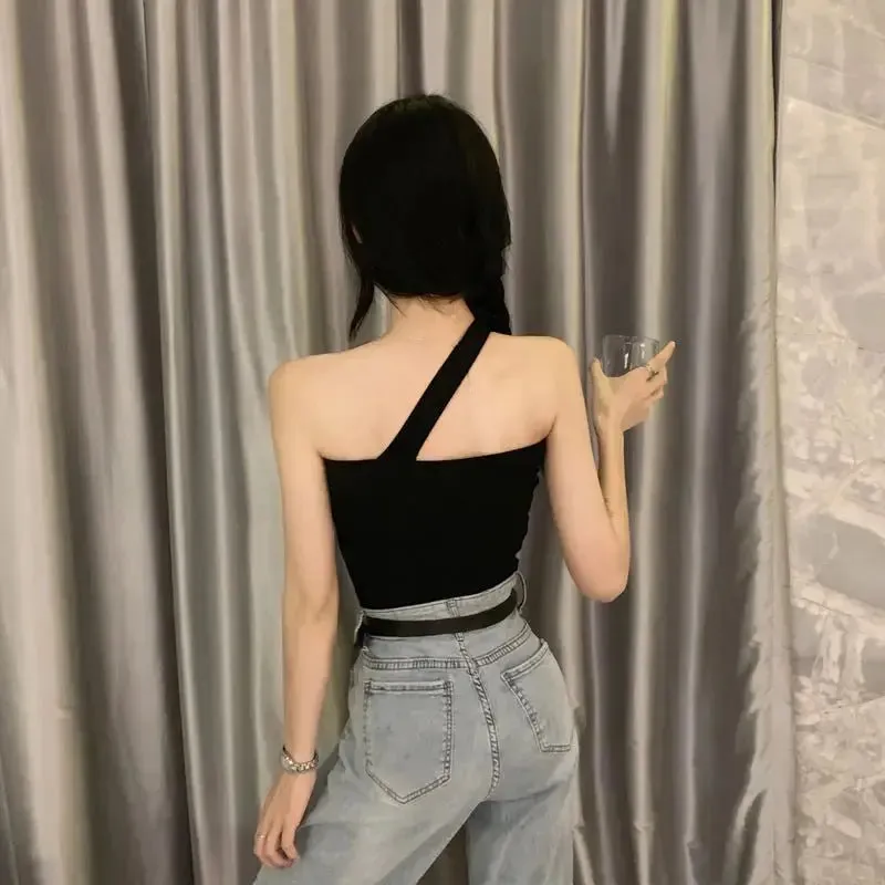 Women Corset Tops Halter Spaghetti Straps Vest Women Tube Top Women Tank Camis Crop Top For Women