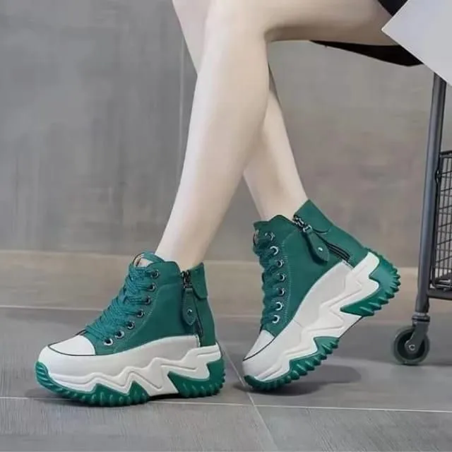 Women's Chunky Casual Shoes( GREEN)