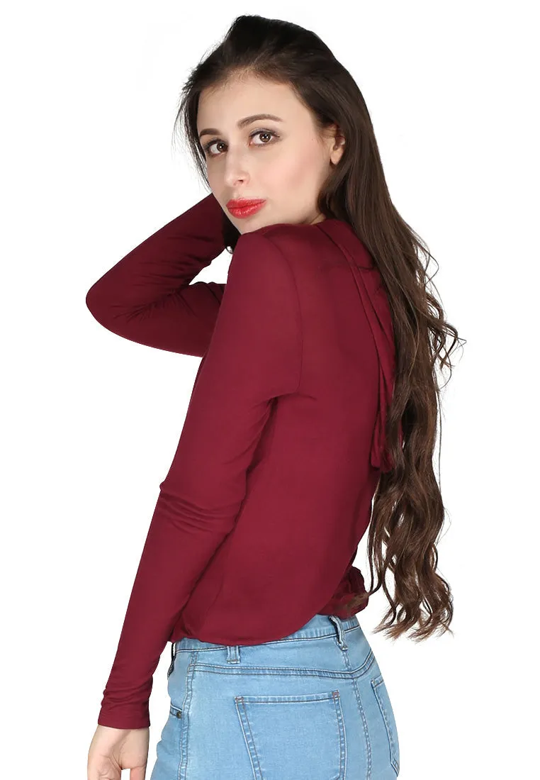 Womens Full Sleeves Hoodie
