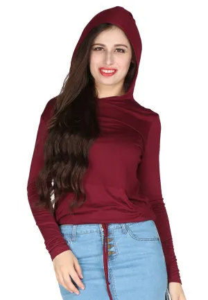 Womens Full Sleeves Hoodie