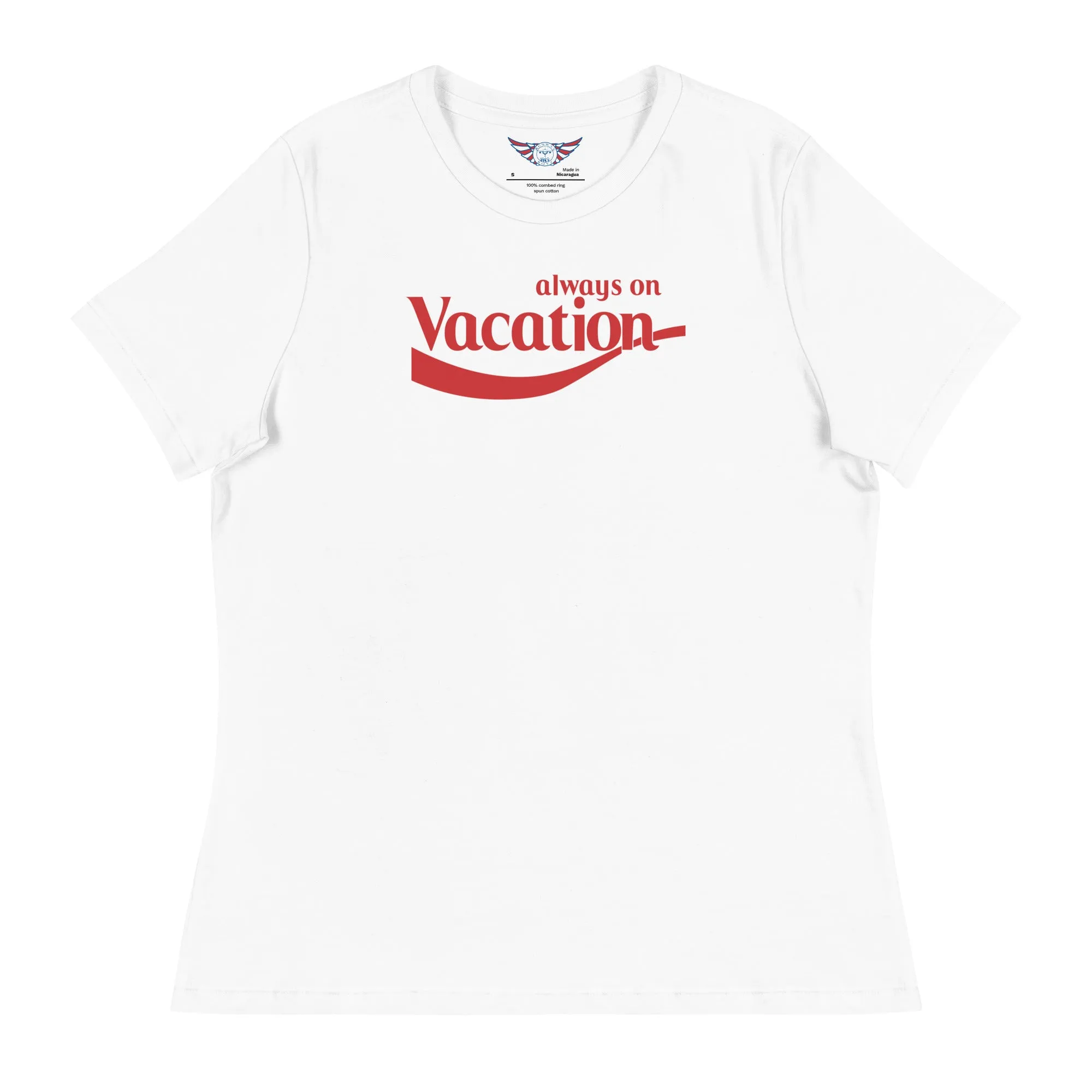 Women’s "Always On Vacation" Tee