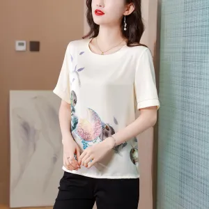 Women's Slinky T-Shirt Featuring a Relaxed-fit Design