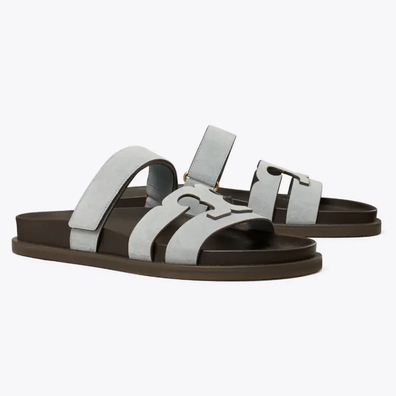Womens | Tory Burch Ines Sport Slide Sandals Aria Blue