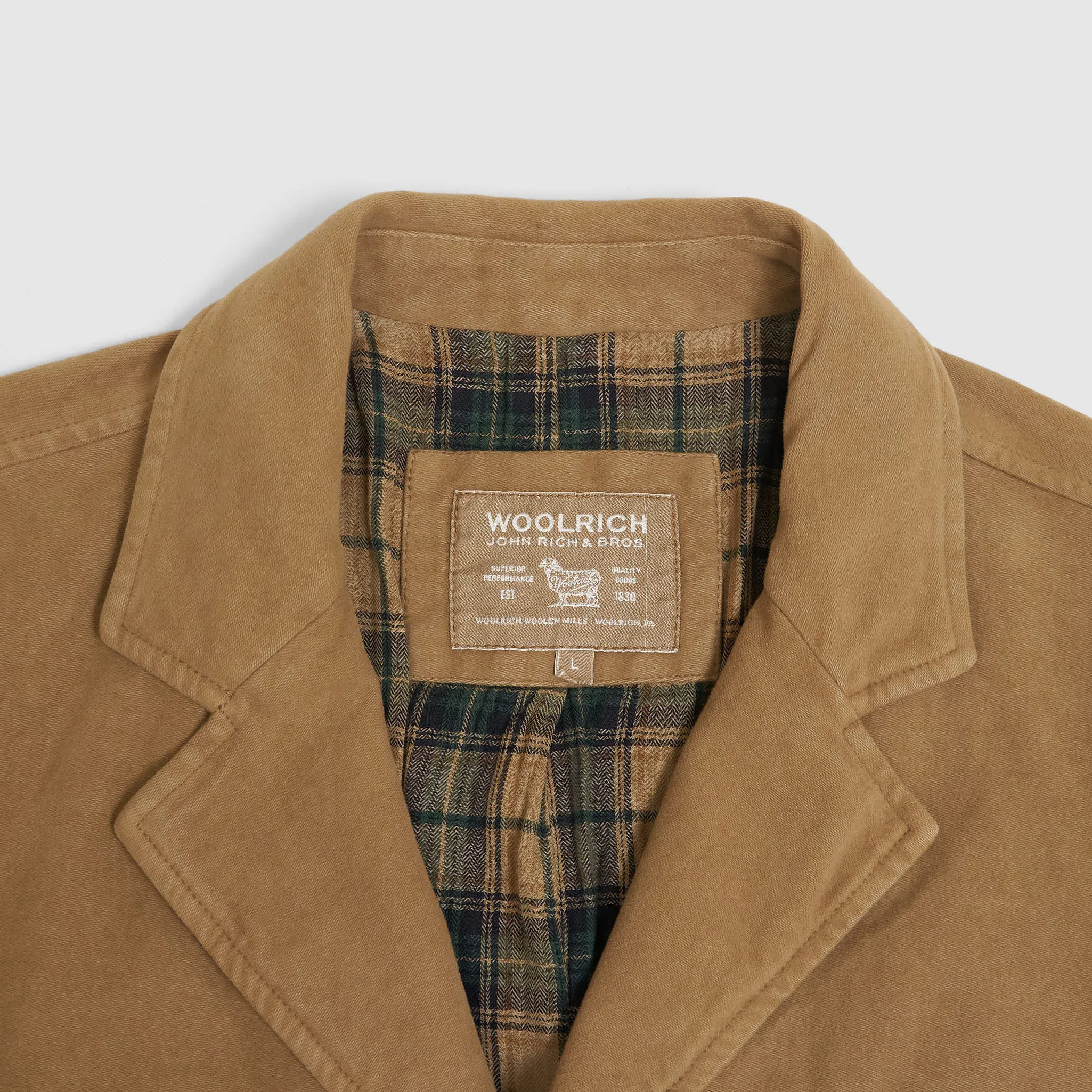 Woolrich Classic Cotton Moleskin Blazer
