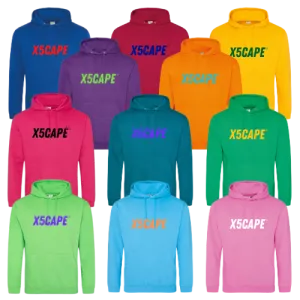 X5CAPE Custom Hoodie - Bright Colours