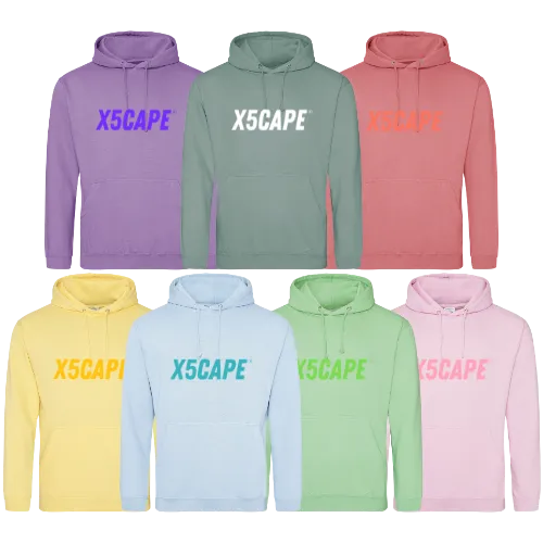 X5CAPE Custom Hoodie - Pastel Colour