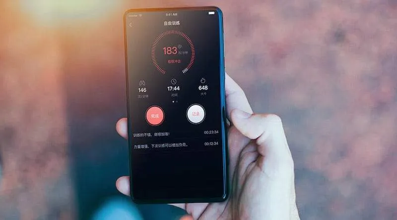 Xiaomi Zenph Smart Sports T-Shirt with real time monitoring