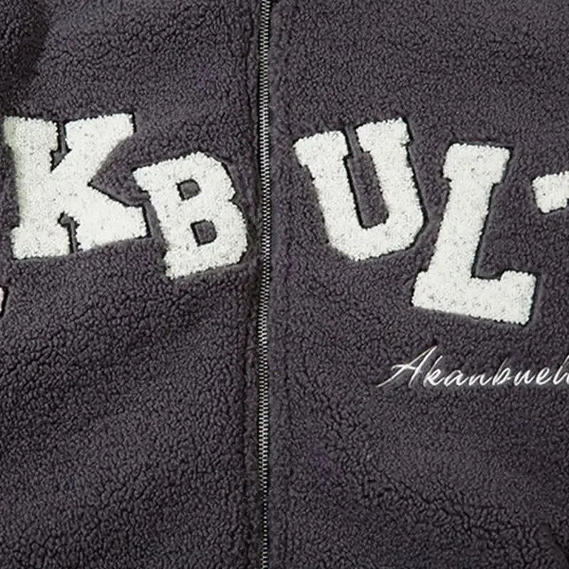 Y2K Fleece Zip Hoodie for Warmth and Style This Winter