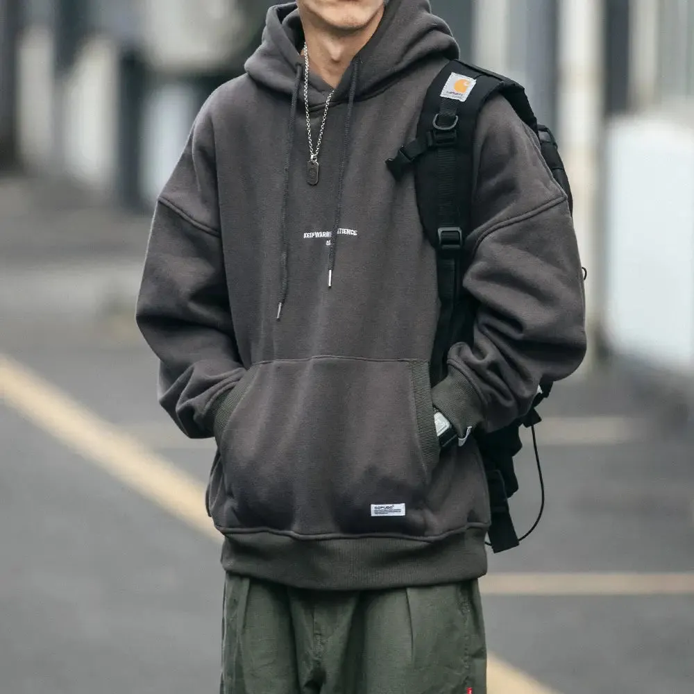 Y2K Oversized Fleece Hoodie for Everyday Comfort and Style