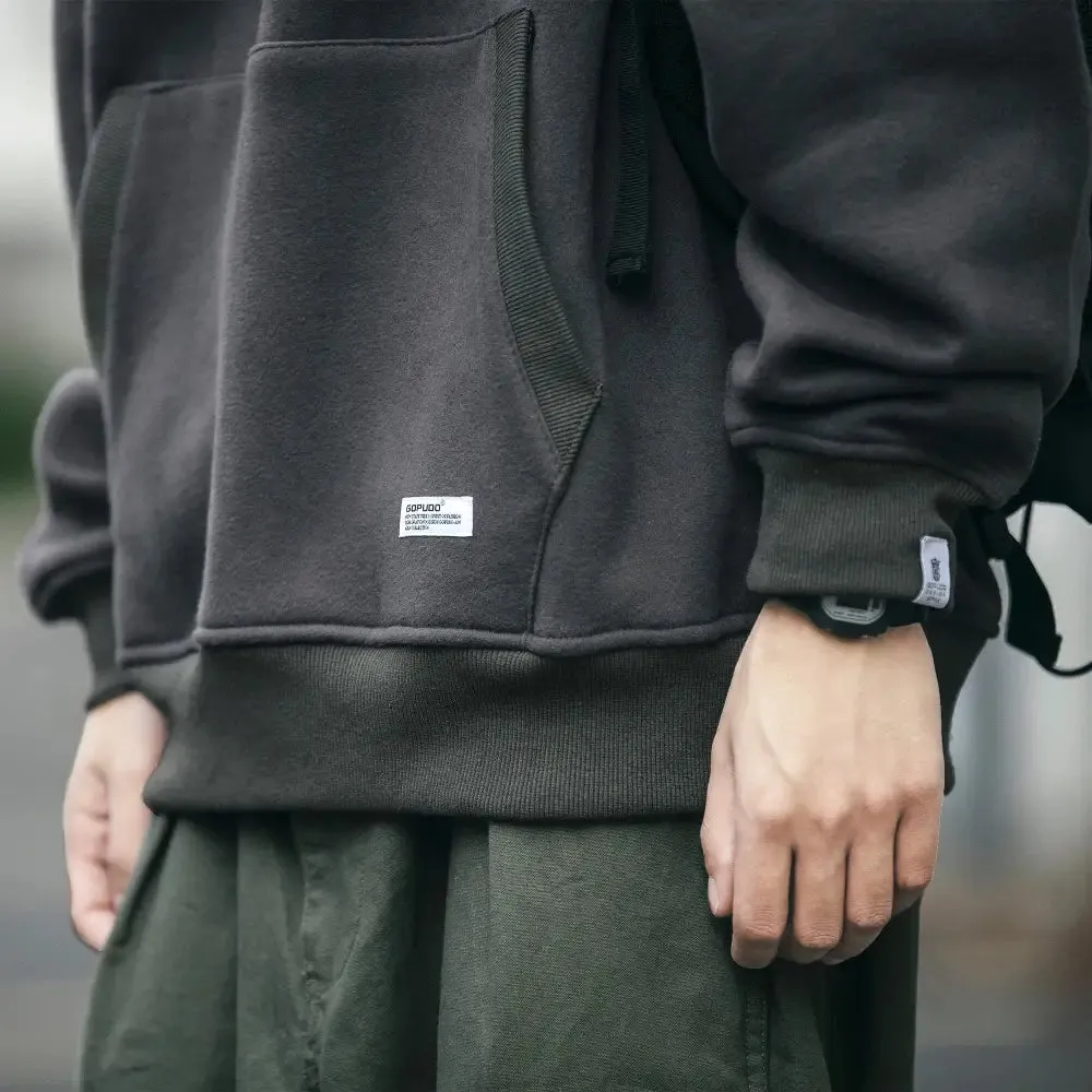 Y2K Oversized Fleece Hoodie for Everyday Comfort and Style