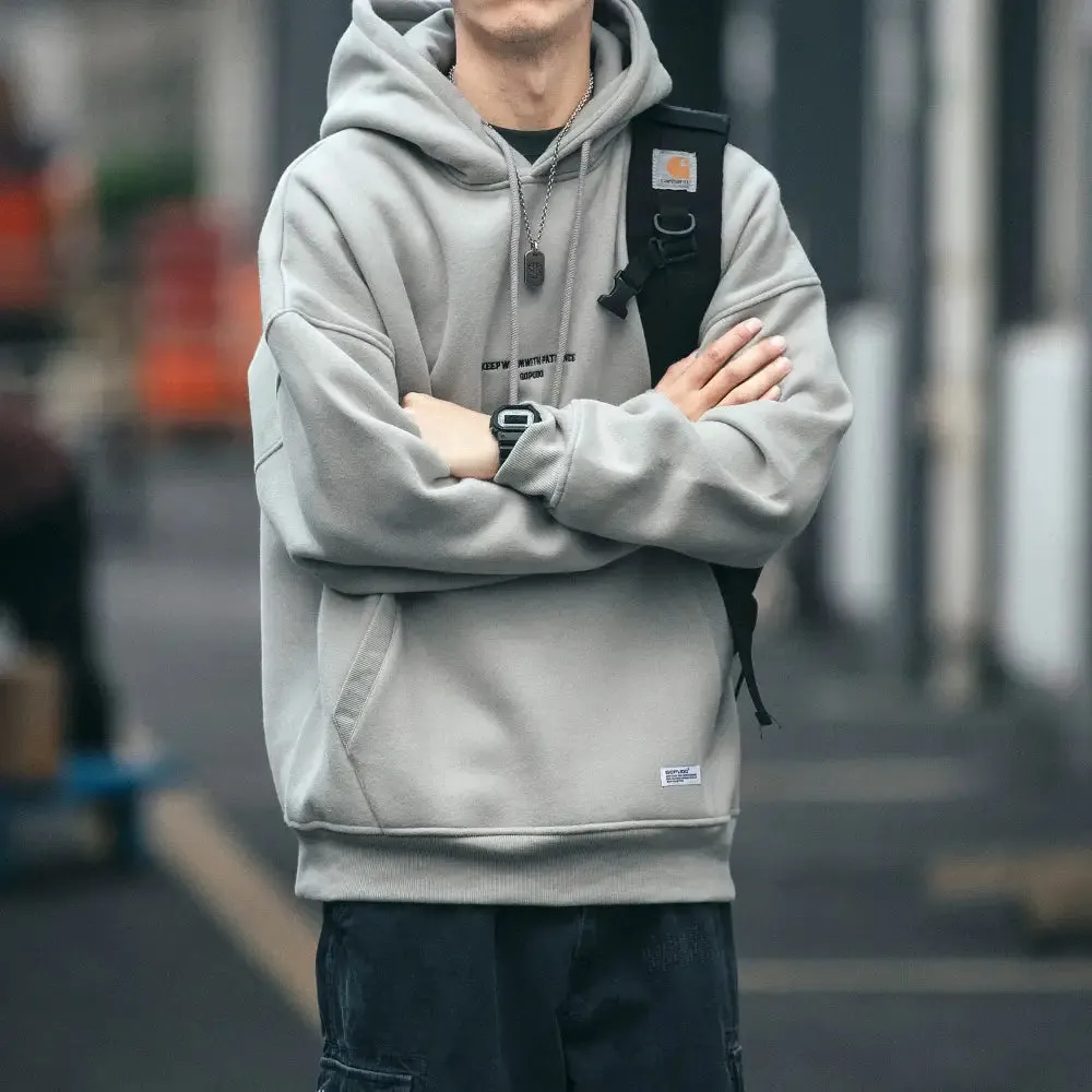 Y2K Oversized Fleece Hoodie for Everyday Comfort and Style