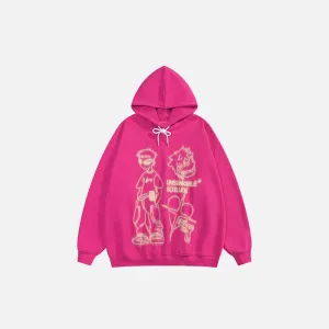 Y2K Unshakable Youth Hoodie for Style and Comfort