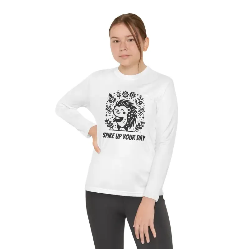 Youth Long Sleeve Tee with Posicharge Technology