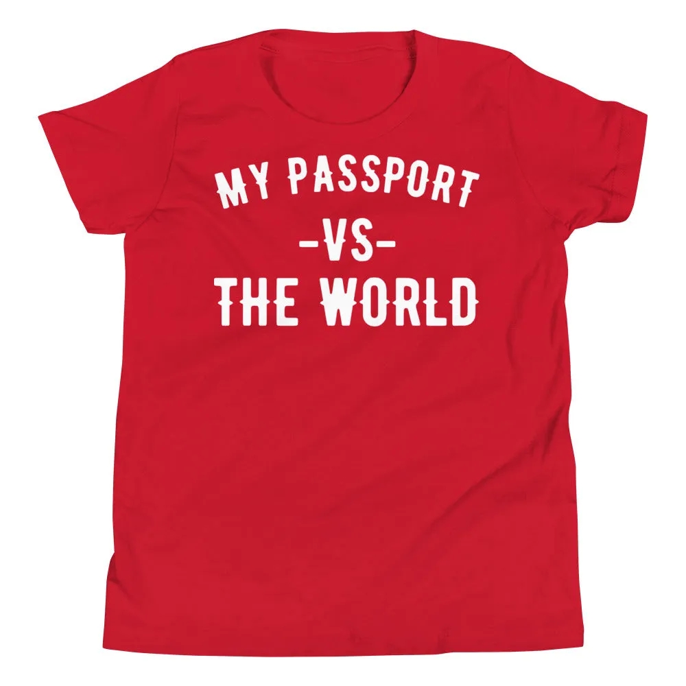 Youth "My Passport Vs The World" Tee