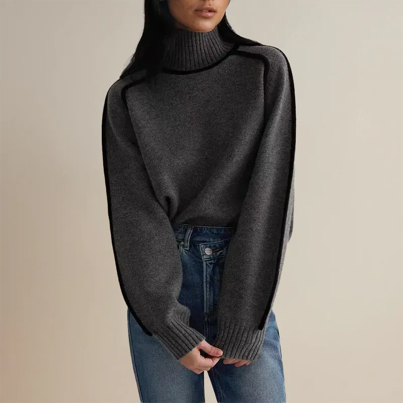 Zoe - Stylish Turtleneck Sweater