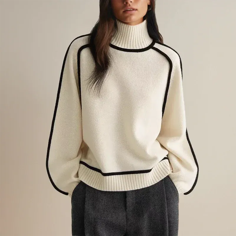 Zoe - Stylish Turtleneck Sweater