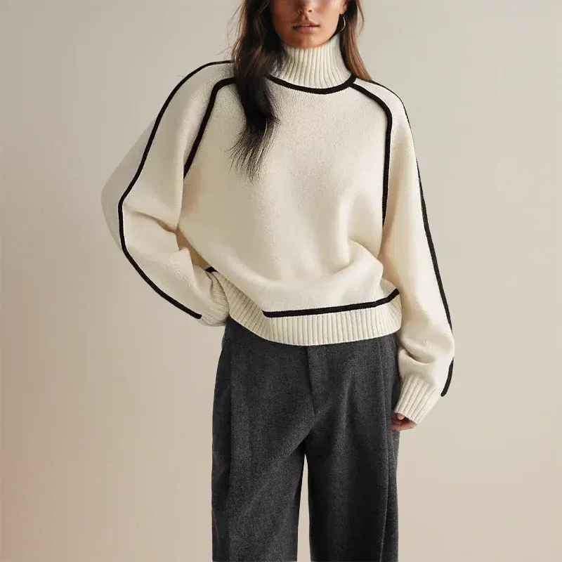 Zoe - Stylish Turtleneck Sweater
